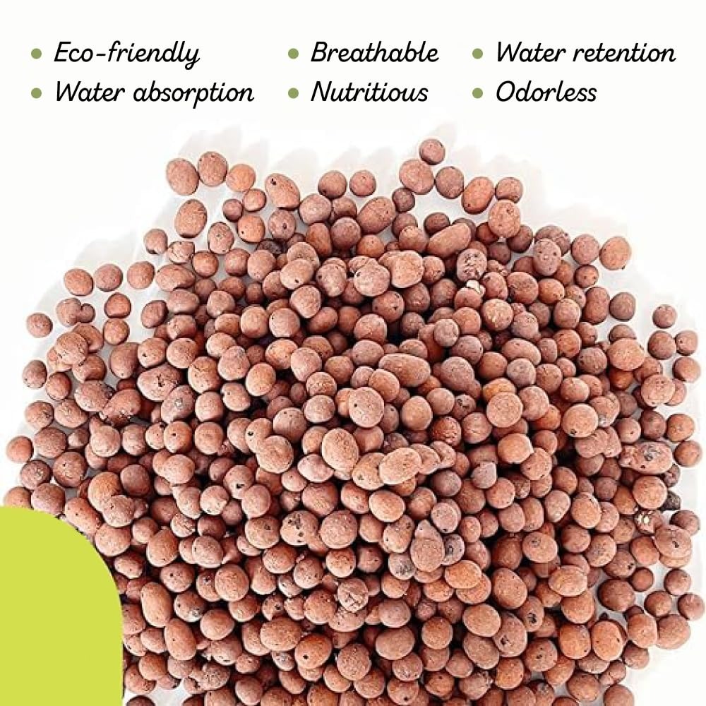 Clay Pebble Growing - 米国発送 水耕栽培用エクスパンデッドクレイペブル 30リットル オーガニックレカボール pHニュートラル アクアポニックス栽培用培地