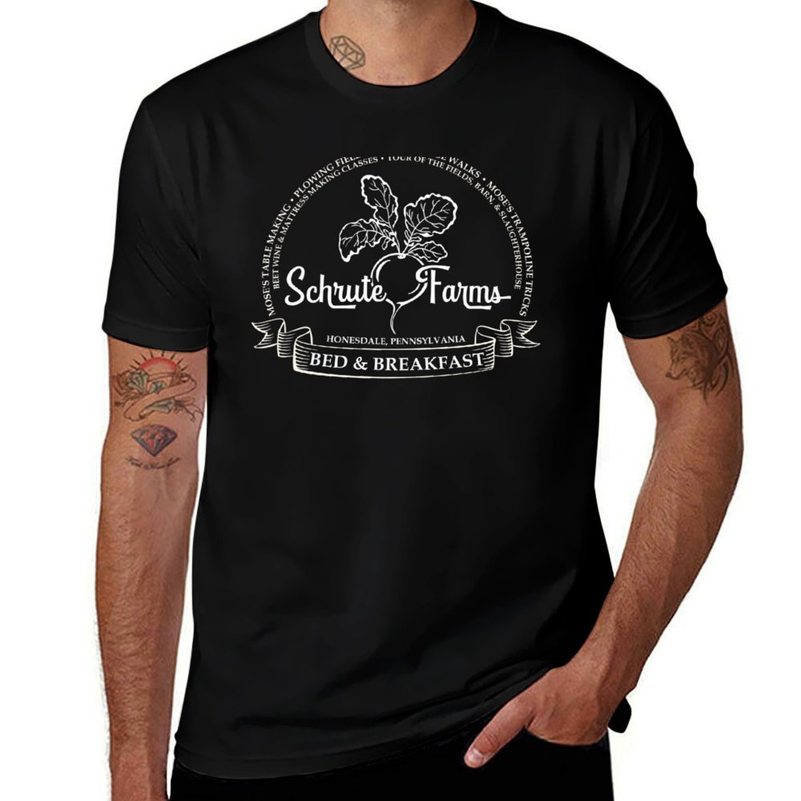 Urban Farming In China - Shrute Farms B&B Tシャツ アーバン カジュアル