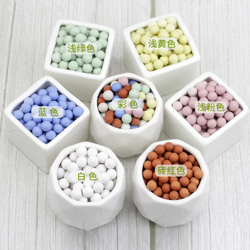 Clay Pebble Growing - 固体セラミックサイト拡張粘土小石、培地、蘭、多肉植物、水耕栽培、500g