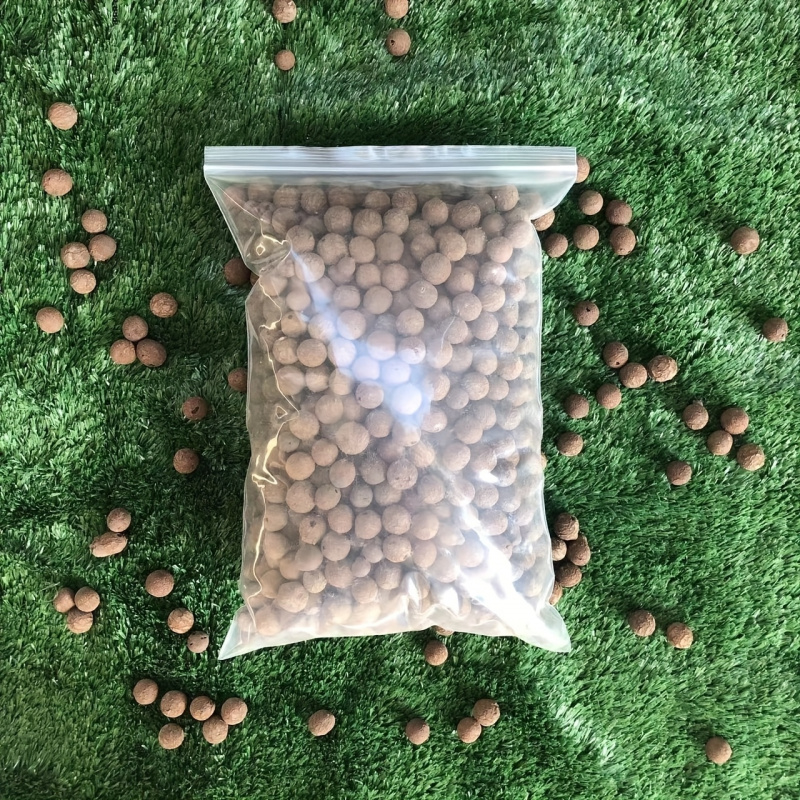 Clay Pebble Growing - 0.45kg/0.91kg 拡張レカ粘土ペブル 多孔質栽培培地 水耕栽培 室内鉢植え園芸 排水装飾用