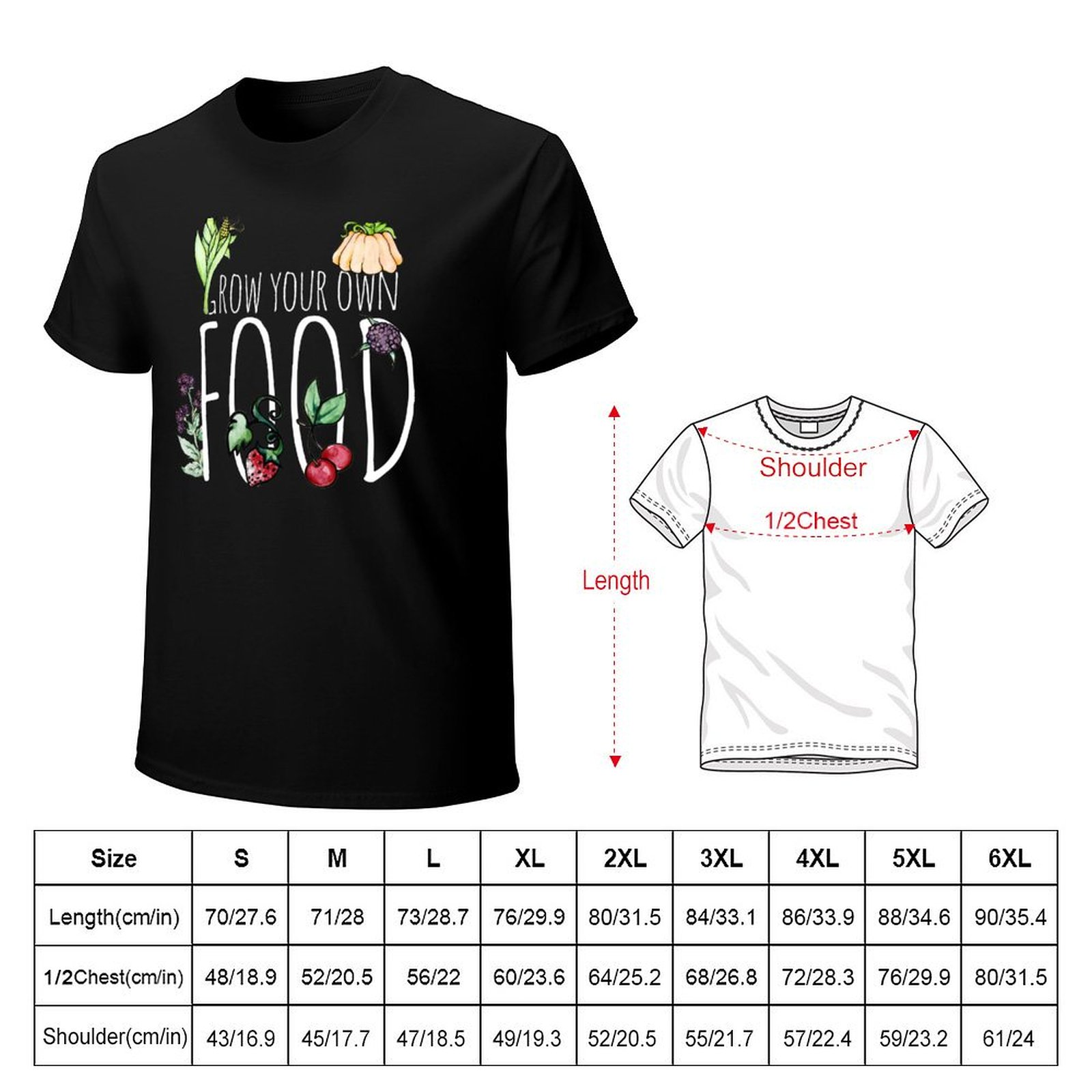 自分だけの食べ物を育てよう！都市農業Tシャツ デイリーカジュ - Urban Farming In China のレビューと価格