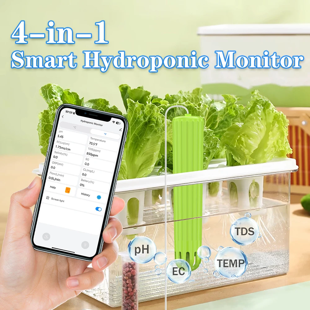 Kactoily 4-in-1 WiFiセンサー都市農業キッ - Urban Farming Gardening のレビューと価格
